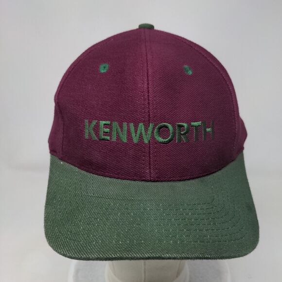Kenworth Snapback Hat Multi OSFA Embroidered Colorblock 6 Panel Cyrk - Picture 2 of 9